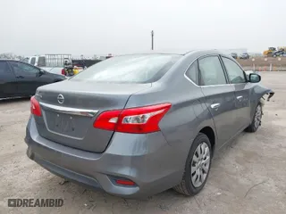 2017 Nissan Sentra SV with VIN 3N1AB7AP1HY252198, listed as a IAAI auction lot 41742228 with 222,902 mi miles. Bid and sale history available at carsss.com. Image 4.