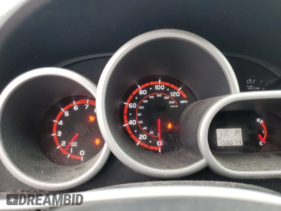 2010 Pontiac Vibe w/1SA with VIN 5Y2SP6E81AZ412799, listed as a Copart auction lot 80158004 with 158,674 mi miles and Clean Title. Bid and sale history available at carsss.com. Image 9.