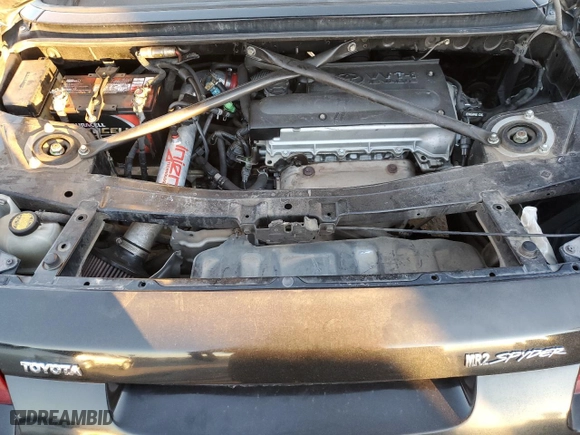 2001 Toyota MR2 Spyder with VIN JTDFR320910040741, listed as a Copart auction lot 84292914 with 139,305 mi miles and Salvage Title. Bid and sale history available at carsss.com. Image 11.