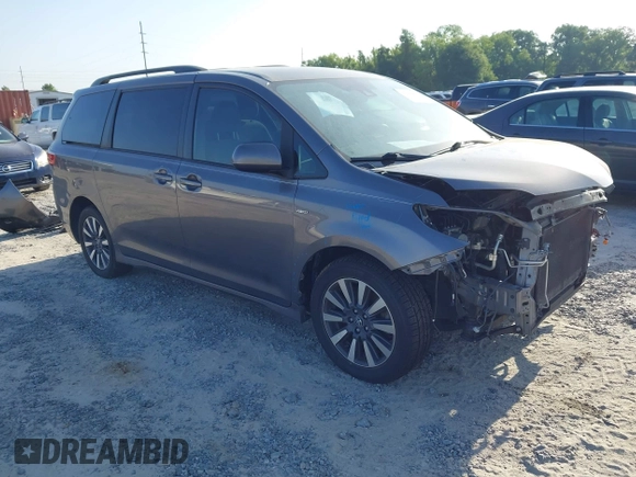 2018 Toyota Sienna LE with VIN 5TDJZ3DC3JS190746, listed as a IAAI auction lot 42161562 with 180,000 mi miles and . Bid and sale history available at DreamBid. Image 1.