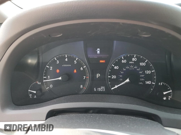 2010 Lexus RX 350 with VIN JTJBK1BA4A2002285, listed as a Copart auction lot 60597945 with 61,903 mi miles and Salvage title. Bid and sale history available at DreamBid. Image 9.