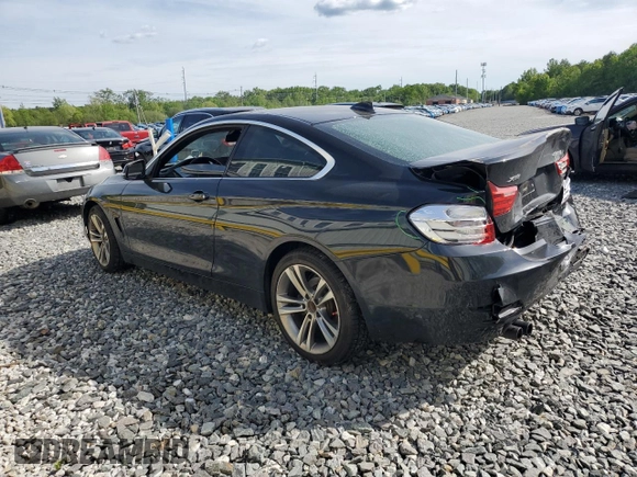 2016 BMW 4 Series 428i xDrive with VIN WBA3N9C54GK250508, listed as a Copart auction lot 58236065 with 98,505 mi miles and Salvage title. Bid and sale history available at DreamBid. Image 2.