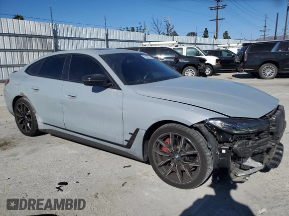 2023 BMW 4 Series 430i z VIN WBA63AV07PFP23963, wystawiony jako Copart lot #79686924 z przebiegiem 39 151 mil mil oraz Szkoda całkowita • Salvage title. Historia ofert i sprzedaży dostępna na DreamBid. Obrazek 4.
