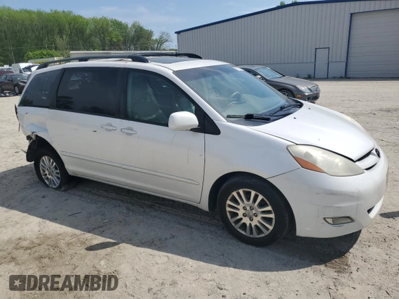 2007 Toyota Sienna XLE with VIN 5TDZK22C07S071470, listed as a Copart auction lot 53112785 with 231,383 mi miles and Salvage Title. Bid and sale history available at carsss.com. Image 4.