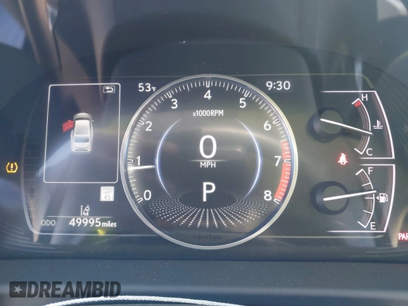 2019 Lexus ES 350 with VIN 58ABZ1B18KU016098, listed as a IAAI auction lot 41957596 with 49,995 mi miles and . Bid and sale history available at DreamBid. Image 7.