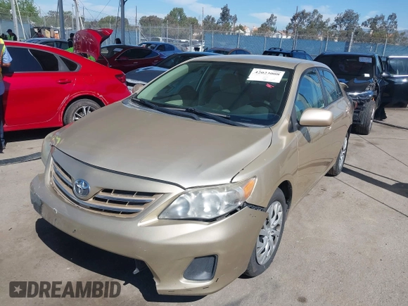 2013 Toyota Corolla L with VIN 5YFBU4EE2DP212354, listed as a IAAI auction lot 42023008 with 193,833 mi miles and . Bid and sale history available at DreamBid. Image 2.