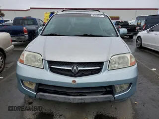 2002 Acura MDX Touring Pkg with VIN 2HNYD18692H526612, listed as a Copart auction lot 43260345 with 0 mi miles and Salvage Title. Bid and sale history available at carsss.com. Image 5.