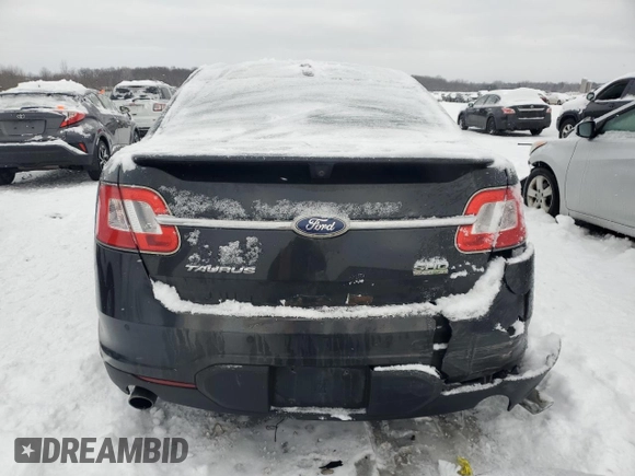 2011 Ford Taurus SHO with VIN 1FAHP2KT2BG108878, listed as a Copart auction lot 87736235 with Not Provided miles and Clean Title. Bid and sale history available at DreamBid. Image 6.