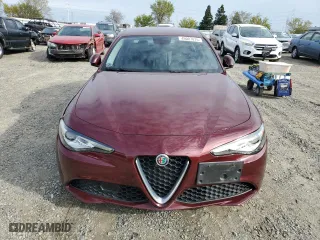 2019 Alfa Romeo Giulia with VIN ZARFAMAN7K7609661, listed as a Copart auction lot 49007875 with 36,580 mi miles and Salvage Title. Bid and sale history available at carsss.com. Image 5.
