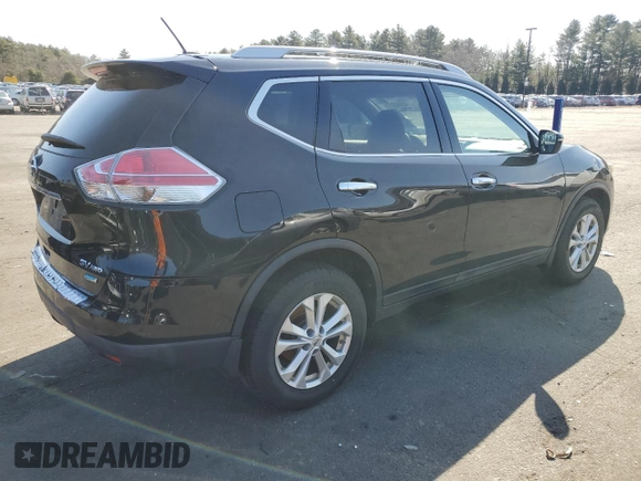 2014 Nissan Rogue SL with VIN 5N1AT2MV6EC795814, listed as a Copart auction lot 48942275 with 152,459 mi miles and Salvage Title. Bid and sale history available at carsss.com. Image 3.