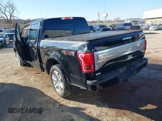 2017 Ford F-150 XL with VIN 1FTEW1EG4HFB89583, listed as a IAAI auction lot 41286207 with 113,374 mi miles. Bid and sale history available at carsss.com. Image 3.