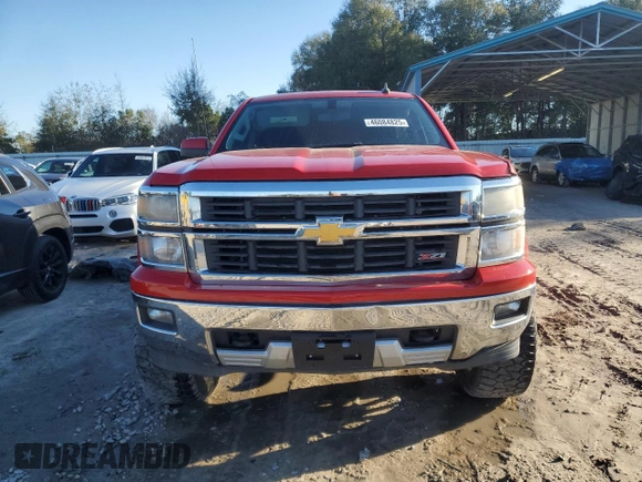 2015 Chevrolet Silverado 1500 LT with VIN 3GCUKREC9FG115929, listed as a Copart auction lot 46084825 with 126,478 mi miles and Salvage Title. Bid and sale history available at DreamBid. Image 5.