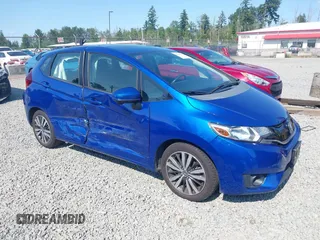 2015 Honda Fit EX-L z VIN 3HGGK5H83FM732503, wystawiony jako IAAI lot #42397823 z przebiegiem 87 522 mil mil oraz . Historia ofert i sprzedaży dostępna na DreamBid. Obrazek 1.