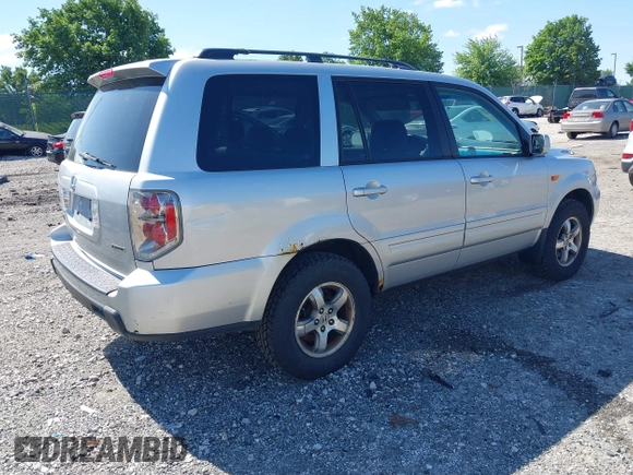 2007 Honda Pilot EX-L z VIN 2HKYF18537H509505, wystawiony jako IAAI lot #42307597 z przebiegiem 223 189 mil mil oraz . Historia ofert i sprzedaży dostępna na DreamBid. Obrazek 4.
