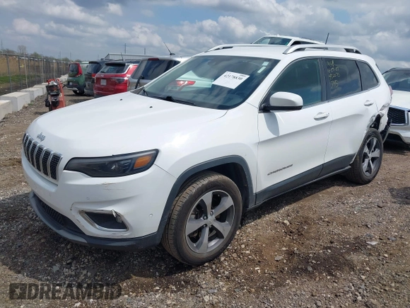 2019 Jeep Cherokee Limited with VIN 1C4PJMDN9KD180308, listed as a IAAI auction lot 42178830 with 164,453 mi miles and . Bid and sale history available at DreamBid. Image 21.