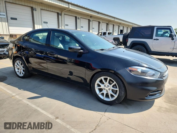 2013 Dodge Dart SXT with VIN 1C3CDFBA2DD154321, listed as a Copart auction lot 59161685 with 82,754 mi miles and Salvage title. Bid and sale history available at DreamBid. Image 4.