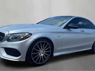2017 Mercedes-Benz C 43 AMG with VIN 55SWF6EB9HU220691, listed as a Copart auction lot 65437375 with 104,010 mi miles and Clean title. Bid and sale history available at DreamBid. Image 2.