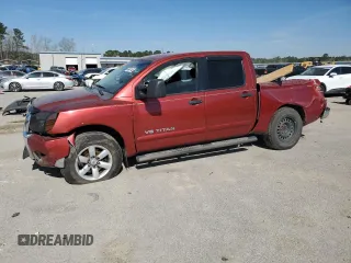 2013 Nissan Titan SV with VIN 1N6AA0EK7DN307022, listed as a Copart auction lot 49687145 with 198,804 mi miles and Salvage title. Bid and sale history available at DreamBid. Image 1.