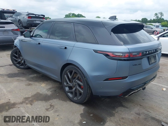 2020 Land Rover Range Rover Velar with VIN SALYU2EE1LA257148, listed as a IAAI auction lot 42366021 with 57,190 mi miles and . Bid and sale history available at DreamBid. Image 3.