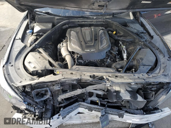 2018 Genesis G80 Sport z VIN KMHGN4JB3JU243749, wystawiony jako Copart lot #49339915 z przebiegiem 80 735 mil mil oraz Szkoda całkowita • Salvage title. Historia ofert i sprzedaży dostępna na DreamBid. Obrazek 11.