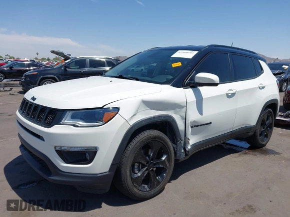 2020 Jeep Compass Latitude с VIN 3C4NJCBB5LT129328, выставлен на аукционе IAAI как лот 42360593 с пробегом 51 874 миль миль и . История ставок и продаж доступна на DreamBid. Изображение 6.