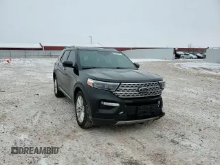 2020 Ford Explorer Limited with VIN 1FMSK8FH2LGB53663, listed as a Copart auction lot 43566905 with 72,226 mi miles and Salvage Title. Bid and sale history available at carsss.com. Image 11.