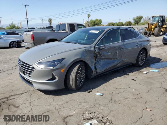 2020 Hyundai Sonata Hybrid Limited with VIN KMHL54JJ0LA012530, listed as a Copart auction lot 53171094 with 93,588 mi miles and Salvage Title. Bid and sale history available at carsss.com. Image 1.