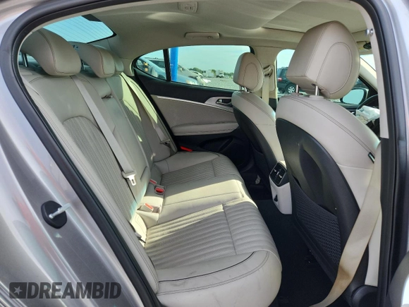 2020 Genesis G70 2.0T with VIN KMTG34LA5LU051106, listed as a Copart auction lot 60552345 with 45,427 mi miles and Non repairable. Bid and sale history available at DreamBid. Image 10.