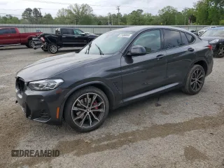2022 BMW X4 xDrive30i with VIN 5UX33DT02N9J01520, listed as a Copart auction lot 51488055 with 0 mi miles and Salvage Title. Bid and sale history available at carsss.com. Image 1.