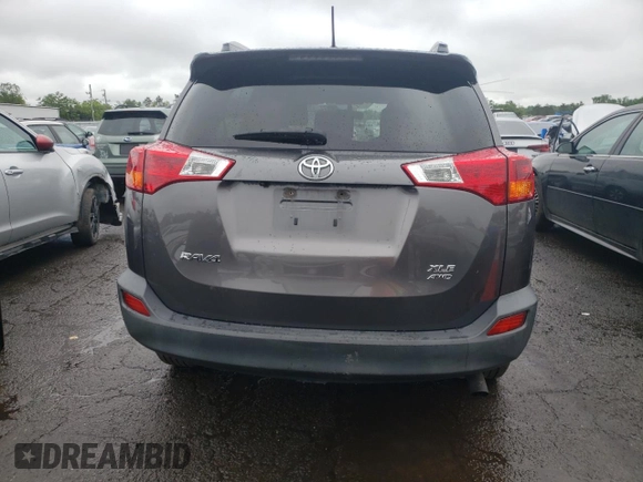2013 Toyota RAV4 XLE with VIN JTMRFREV6D5027274, listed as a Copart auction lot 60207815 with 181,978 mi miles and Salvage title. Bid and sale history available at DreamBid. Image 6.