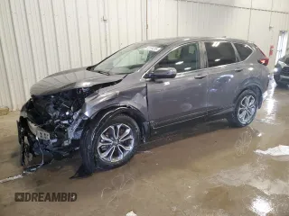 2022 Honda CR-V EX with VIN 5J6RW2H58NA007713, listed as a Copart auction lot 52164255 with 152,719 mi miles and Salvage Title. Bid and sale history available at carsss.com. Image 1.
