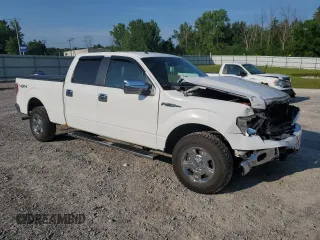 2014 Ford F-150 XL with VIN 1FTFW1EF3EFC97880, listed as a Copart auction lot 64822215 with 105,437 mi miles and Salvage title. Bid and sale history available at DreamBid. Image 4.