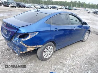 2016 Hyundai Accent SE with VIN KMHCT4AE1GU085810, listed as a IAAI auction lot 41881579 with 137,721 mi miles. Bid and sale history available at carsss.com. Image 4.