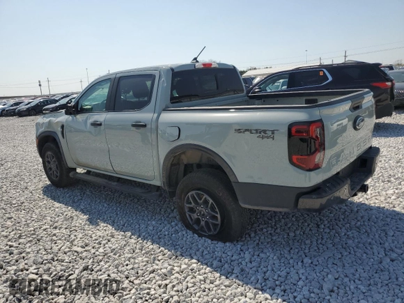 2024 Ford Ranger XLT with VIN 1FTER4HHXRLE47525, listed as a Copart auction lot 49102215 with 6,682 mi miles and Salvage Title. Bid and sale history available at DreamBid. Image 2.