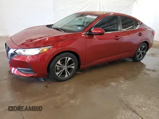 2023 Nissan Sentra SV with VIN 3N1AB8CV9PY227534, listed as a Copart auction lot 48964295 with 42,823 mi miles and Clean Title. Bid and sale history available at carsss.com. Image 1.