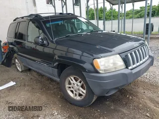 2004 Jeep Grand Cherokee Laredo with VIN 1J8GW48S54C145400, listed as a IAAI auction lot 42354723 with 294,189 mi miles and . Bid and sale history available at DreamBid. Image 1.