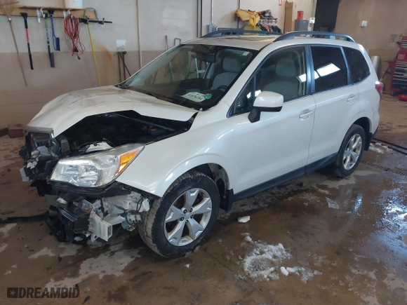 2015 Subaru Forester 2.5i Premium with VIN JF2SJADCXFH568428, listed as a IAAI auction lot 41876284 with 138,864 mi miles. Bid and sale history available at carsss.com. Image 17.