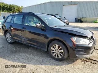 2016 Volkswagen Golf SportWagen TSI S with VIN 3VWC17AU7GM511116, listed as a Copart auction lot 72500374 with 133,269 mi miles and Salvage Title. Bid and sale history available at carsss.com. Image 4.