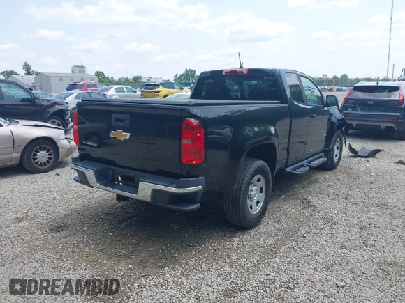 2018 Chevrolet Colorado 2WD Work Truck with VIN 1GCHSBEAXJ1221515, listed as a IAAI auction lot 42472186 with 72,103 mi miles and . Bid and sale history available at DreamBid. Image 4.