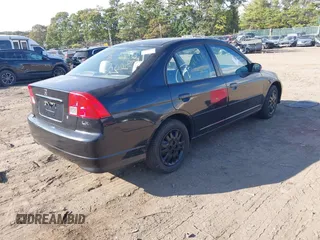 2005 Honda Civic LX with VIN 2HGES16565H590735, listed as a IAAI auction lot 37875308 with Not Provided miles and . Bid and sale history available at DreamBid. Image 4.