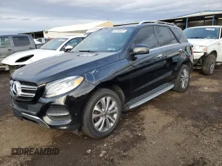 2016 Mercedes-Benz GLE 350 with VIN 4JGDA5HB0GA736602, listed as a Copart auction lot 42185875 with 124,002 mi miles and Salvage title. Bid and sale history available at DreamBid. Image 1.