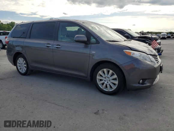 2016 Toyota Sienna Limited z VIN 5TDDK3DC3GS139449, wystawiony jako Copart lot #54329795 z przebiegiem 97 647 mil mil oraz Szkoda całkowita • Salvage title. Historia ofert i sprzedaży dostępna na DreamBid. Obrazek 4.