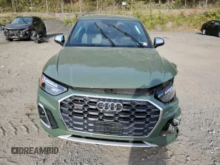 2023 Audi SQ5 Premium Plus with VIN WA1B4AFYXP2017560, listed as a Copart auction lot 72750824 with 14,447 mi miles and Salvage Title. Bid and sale history available at carsss.com. Image 5.