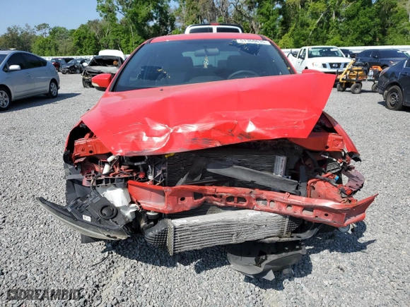 2017 Ford Focus ST with VIN 1FADP3L95HL333884, listed as a Copart auction lot 51368635 with 92,350 mi miles and Salvage Title. Bid and sale history available at carsss.com. Image 5.