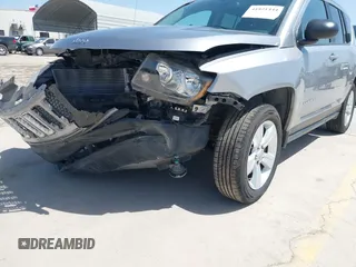 2017 Jeep Compass Sport with VIN 1C4NJCBA5HD147977, listed as a IAAI auction lot 41821444 with 86,126 mi miles and . Bid and sale history available at carsss.com. Image 6.
