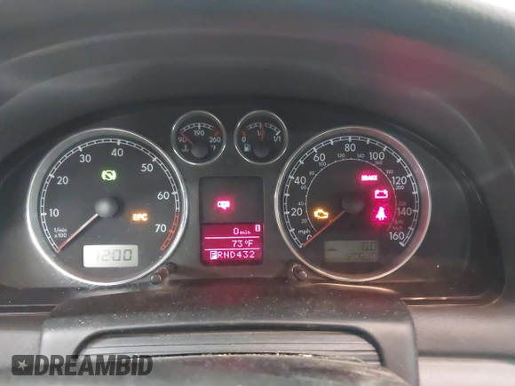 2004 Volkswagen Passat GLS z VIN WVWPD63B24P201432, wystawiony jako IAAI lot #42404871 z przebiegiem 120 630 mil mil oraz . Historia ofert i sprzedaży dostępna na DreamBid. Obrazek 7.
