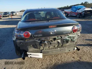 2008 Mazda RX-8 40th Anniversary Edition with VIN JM1FE173780216389, listed as a Copart auction lot 87790525 with 73,483 mi miles and Salvage Title. Bid and sale history available at carsss.com. Image 6.