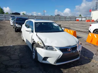 2014 Lexus CT 200h with VIN JTHKD5BH1E2175901, listed as a IAAI auction lot 42238546 with 157,577 mi miles and . Bid and sale history available at DreamBid. Image 1.