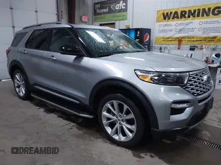 2021 Ford Explorer Platinum z VIN 1FM5K8HC1MGA46314, wystawiony jako IAAI lot #42310141 z przebiegiem Nie podano mil oraz . Historia ofert i sprzedaży dostępna na DreamBid. Obrazek 1.