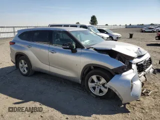 2020 Toyota Highlander L with VIN 5TDCZRBH1LS503483, listed as a Copart auction lot 69920294 with Not provided miles and Salvage title. Bid and sale history available at DreamBid. Image 4.